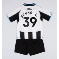 Otroški Nogometni dresi Newcastle United Bruno Guimaraes #39 Domači 2025-26 Kratek Rokav (+ Kratke hlače)